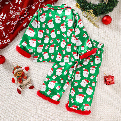 Summer printed baby and toddler set
