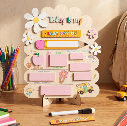School Commemorative Wooden Sign