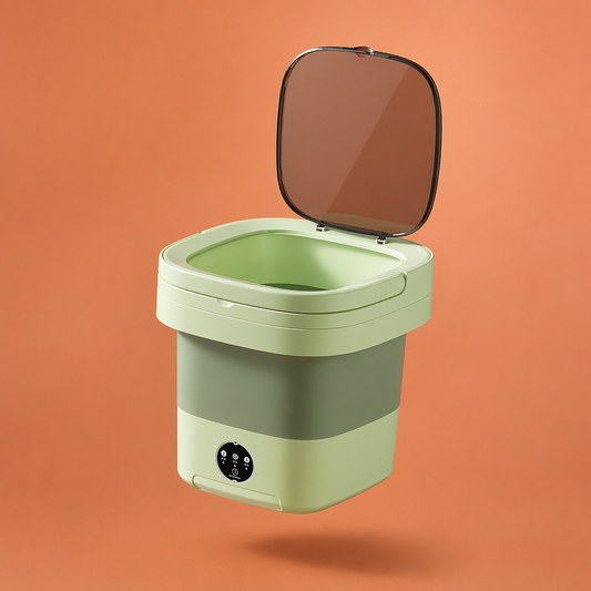 Foldable Portable 8L Washing Machine for Dormitory Baby Clothes — main product photo