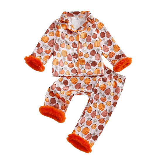 Baby and toddler printed pajama set