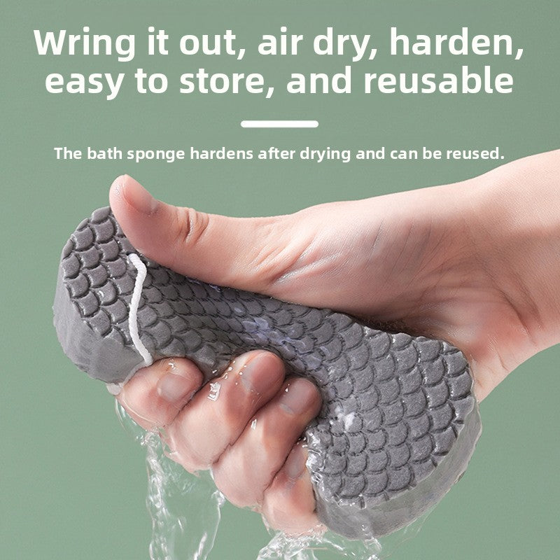 3D Baby Bath Sponge — in-use lifestyle photo
