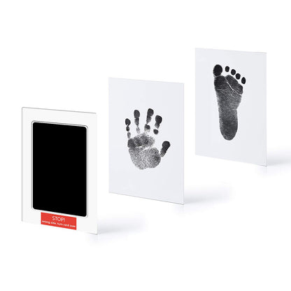 Newborn handprint and footprint cleaning touch pad