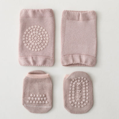 Baby Knee Protection Socks Set