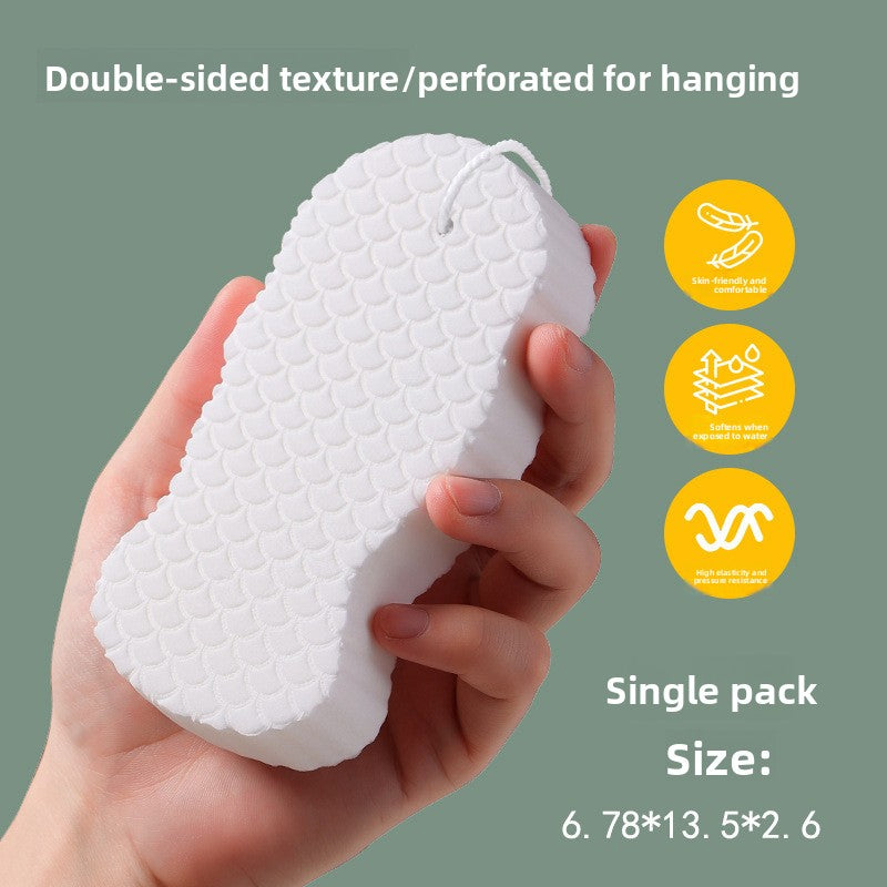 3D Baby Bath Sponge — back view