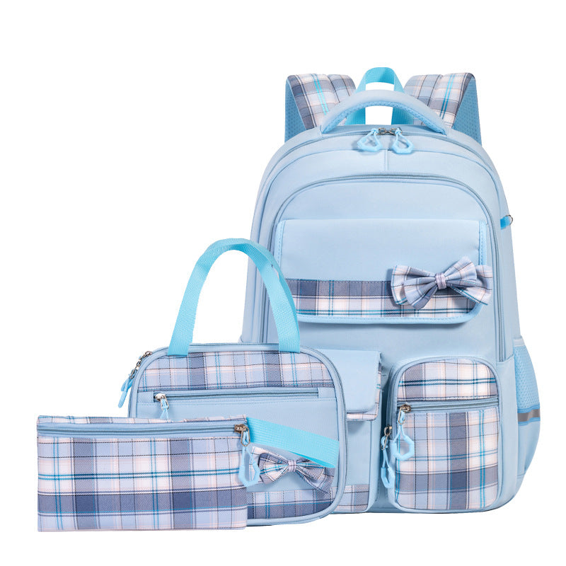 Bow Knot School Backpack Set