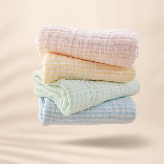 Six-Layer Bamboo Cotton Baby Gauze Blanket — main product photo
