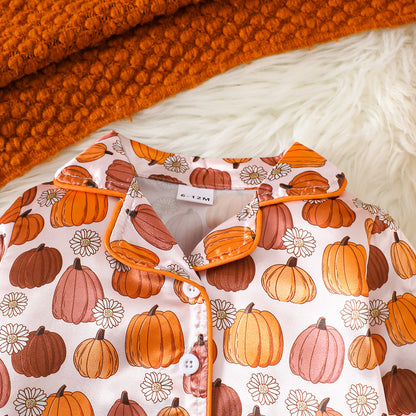 Baby and toddler printed pajama set