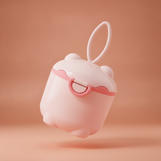 Portable Baby Milk Powder Storage Container | Use the selected product image as the exact product identity and material reference, not as a composition to copy.