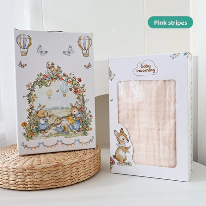 Six-Layer Bamboo Cotton Baby Gauze Blanket