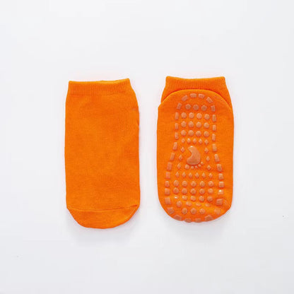 Non-slip Cotton Sports Socks for Yoga and Toddlers