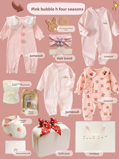 Premium Cotton Baby Clothes Set