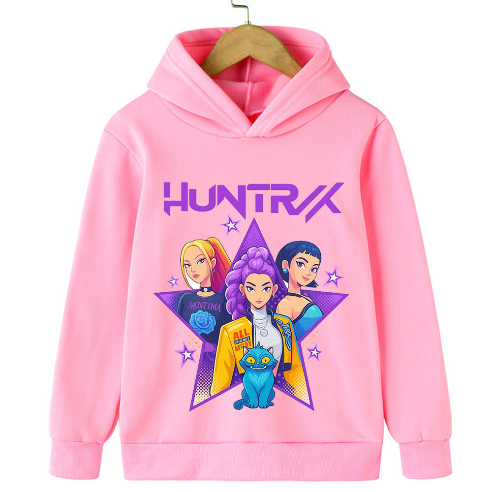 Kpop Cartoon Hooded Sweatshirts