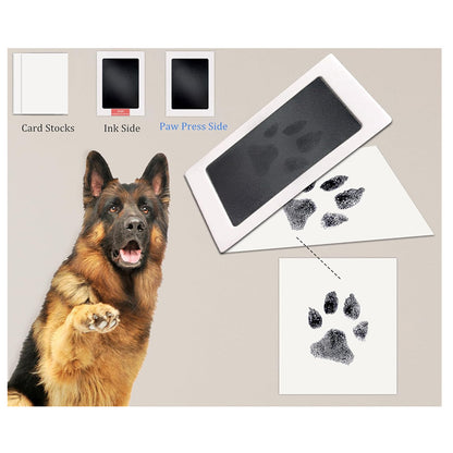 Newborn handprint and footprint cleaning touch pad